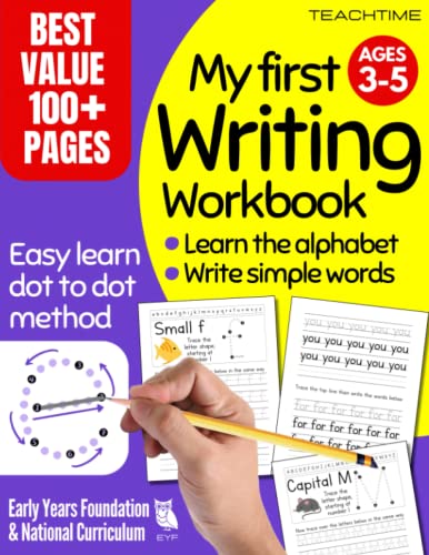 My First Writing Workbook: ABC Letter Tracing Practice Workbook for Kids: Preschool Activity Workbook - Prepare for Primary School / Kindergarten