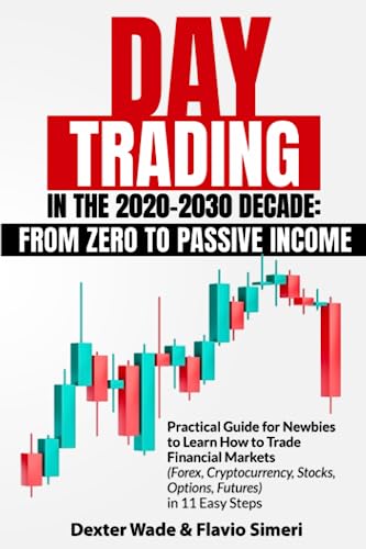 DAY TRADING IN THE 2020-2030 DECADE: From Zero to Passive Income. Practical Guide for Newbies to Learn How to Trade Financial Markets (Forex, Cryptocurrency, Stocks, Options, Futures) in 11 Easy Steps