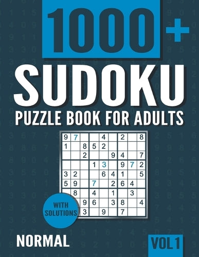 Sudoku Puzzle Book for Adults