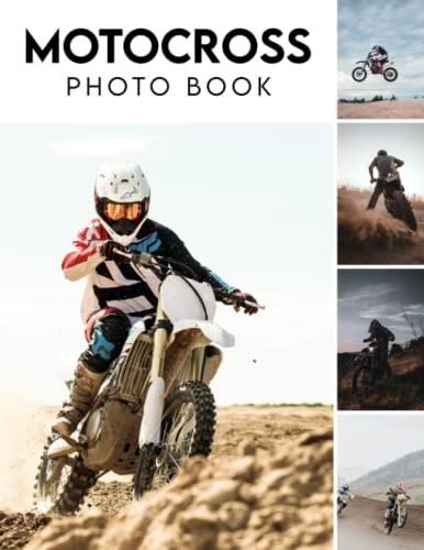 𝐌𝐨𝐭𝐨𝐜𝐫𝐨𝐬𝐬 Photobook: Photo Book Of 𝐌𝐨𝐭𝐨𝐜𝐫𝐨𝐬𝐬 - 30+ Pictures, 2023 Supercar Picture Book Birthday Christmas Gifts For Men Husband Dad Boy Friends
