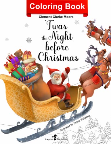 'Twas the Night before Christmas Coloring Book