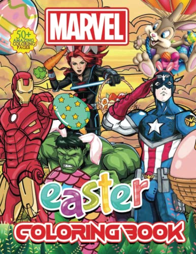 Easter Coloring Book For Kids: Easter Coloring Books For Kids Ages 4-8 8-12 With 50+ Easy Simple Colouring Pages To Color and Relax | Great Easter ... Ideas Gifts For Boys Girls and Children.