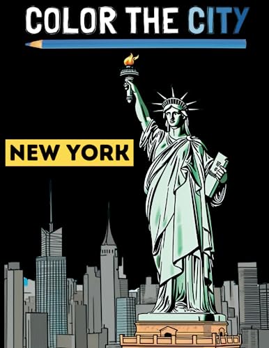 New York City Adult Coloring Book