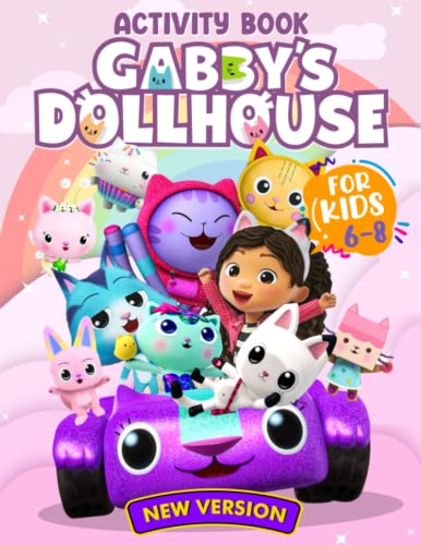 Magical Doll Activity Book For Kids Ages 6-8: Big Activity Book With Funny Games: Sudoku, Mazes, Word Search, Coloring And Puzzles Gifts For Kids Ages 4-8 6-8 8-12, Great For Birthday, Boys, Girls