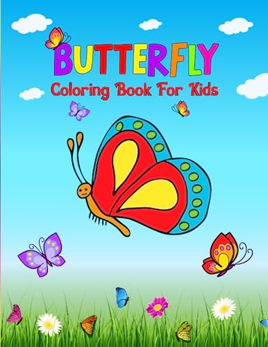 Butterfly Coloring Book For Kids