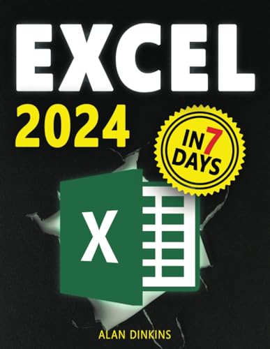 Excel 2023: From Beginner to Expert in 7 Days with a comprehensive, illustrated guide covering all functions and formulas with simple, clear examples.