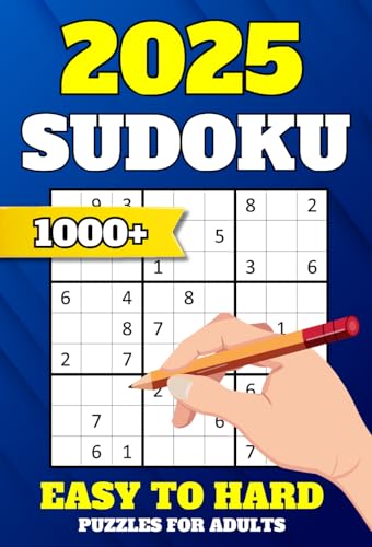 1000+ Sudoku Puzzles for Adults: Easy to Hard Puzzles for Adults with Solutions | Sudoku Book with 5 Difficulty Levels | Beginner - Easy - Normal - Hard – Extreme