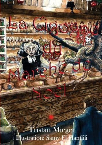 La cigogne du marché de Noël