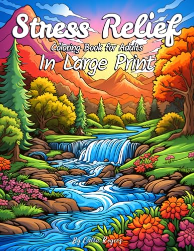 Stress Relief Coloring Book for Adults