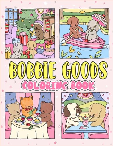 Bo.bb-ie Goods Colouring Book for Fan Men Teen Women Kid: 50+ Great Coloring Pages For Kids, Teens, Adults. Beautiful And Exclusive Illustrations Of ... Your Creativity And Create Your Masterpieces