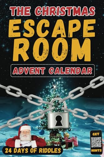 The Christmas Escape Room - Advent Calendar: 24 Days of Riddles and Puzzles to save Christmas. An Escape Room in a Book - A Puzzle Each Day - Logic Games 2024