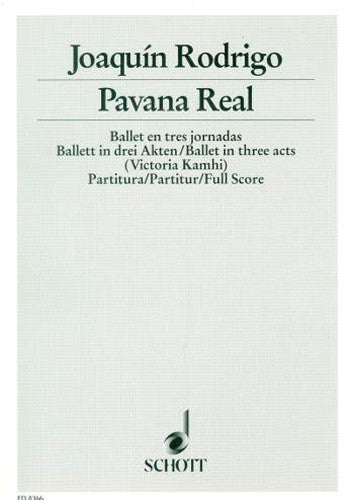 Pavana Real: Ballet in three scenes on the theme of Victoria Kamhi. Partition.