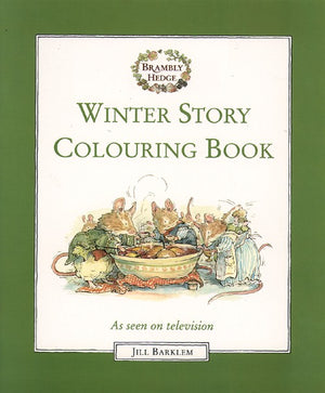 Winter Story Colouring Book