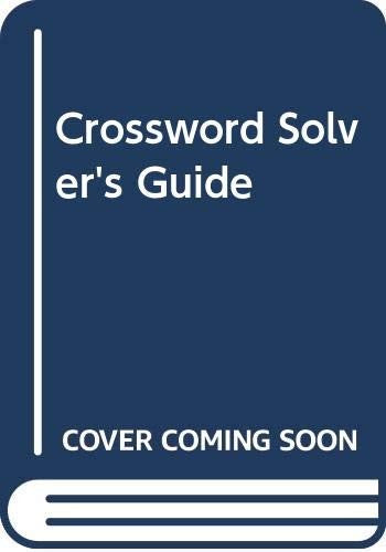 Crossword Solver's Guide