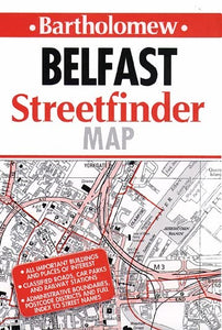 Collins Belfast Streetfinder Map 