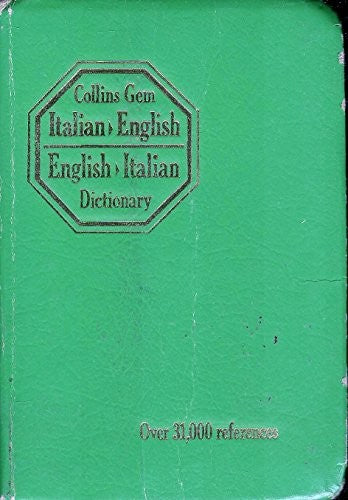 Collins Gem Italian-English English-Italian Dictionary