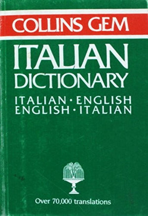Italian-English, English-Italian Dictionary