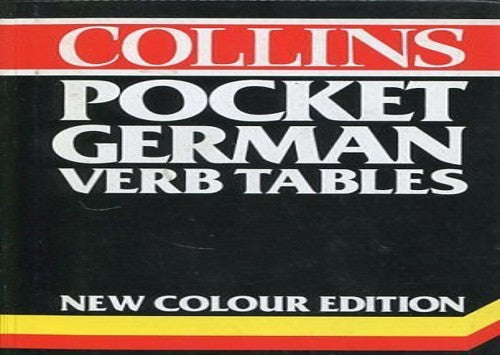 Collins Pocket German Verb Tables