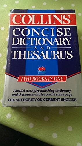 Collins Concise Dictionary and Thesaurus