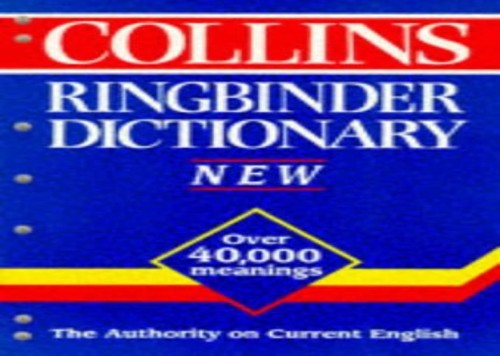 Collins Ringbinder Dictionary