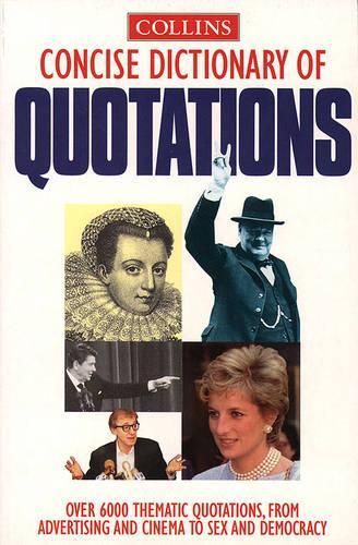 Collins Concise Dictionary of Quotations