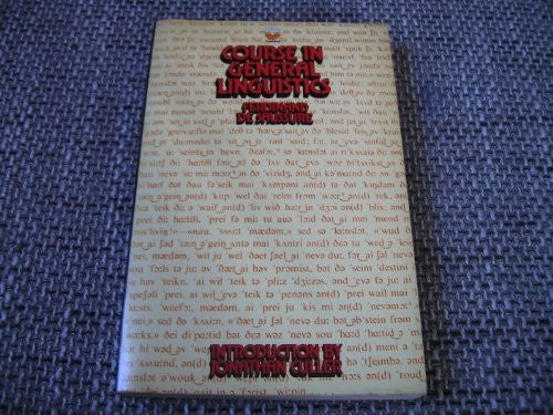 Course in General Linguistics