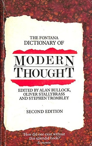 The Fontana Dictionary of Modern Thought