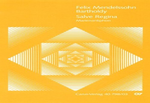 Mendelssohn: Salve Regina in E-flat Major (Vocal Score)