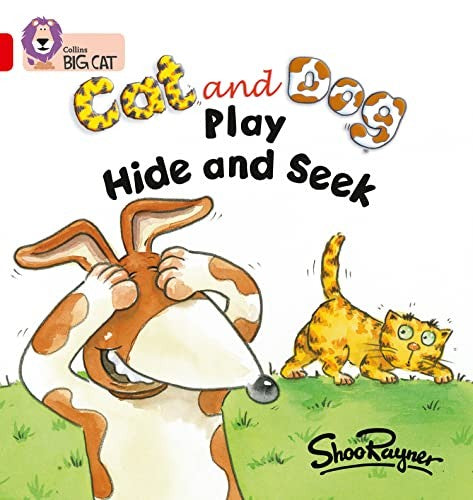 Cat and Dog Play Hide and Seek