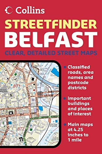 Belfast Streetfinder Colour Atlas