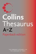 Collins Paperback Thesaurus A-Z