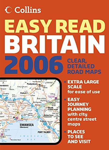 Collins Easy Read Road Atlas Britain