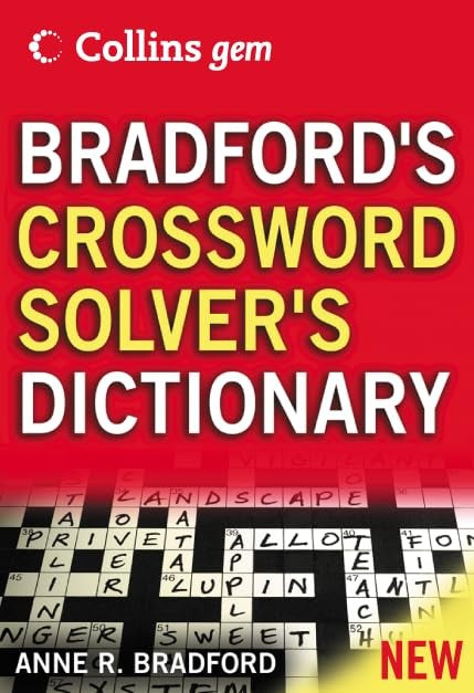 Bradfords Crossword Solvers Dictionary
