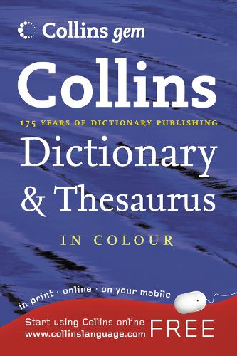 Dictionary and Thesaurus