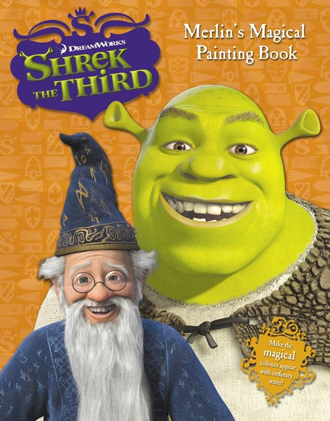 Merlin's Magical Painting Book