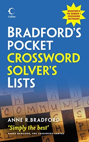 Collins Bradfords Pocket Crossword Solvers Lists