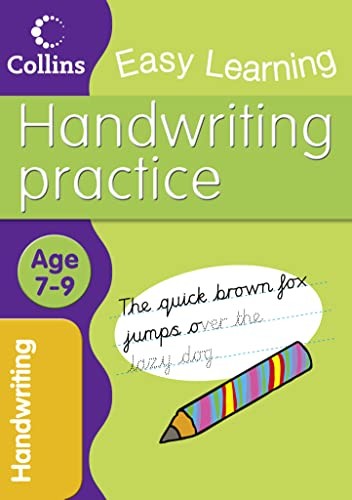 Handwriting Age 7-9