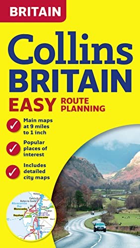 Collins Britain Easy Route Planning Map