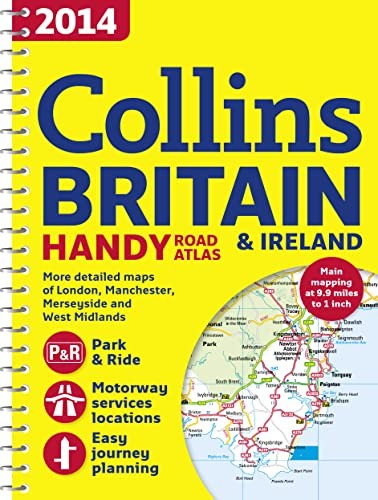 2014 Collins Handy Road Atlas Britain