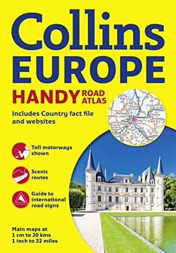 Collins Handy Road Atlas Europe
