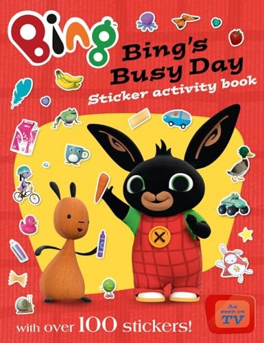 Bings Busy Day Sticker Activity Book