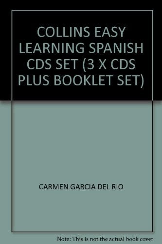COLLINS EASY LEARNING SPANISH CDS SET (3 X CDS PLUS BOOKLET SET)