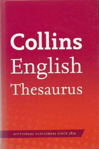 Collins English Thesaurus