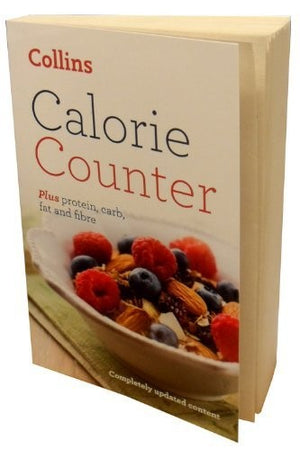 Collins Calorie Counter Book Plus Protein, Carbs, Fat and Fibre Measurement
