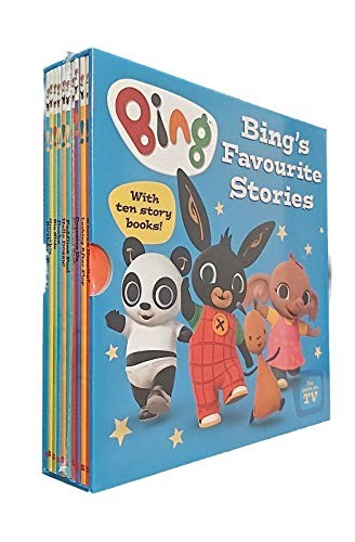 Bing Bunny 10 Books Favourite Stories Box Set As Seen on TV