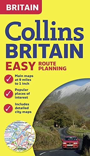 Collins Britain Easy Route Planning Map