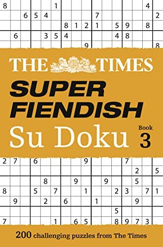 The Times Super Fiendish Su Doku Book 3