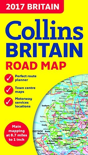 2017 Collins Britain Road Map