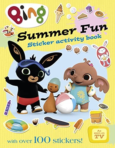 Bings Summer Fun Sticker Activity Book