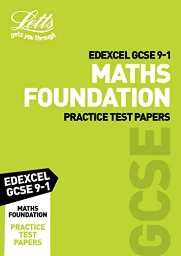 Grade 9-1 GCSE Maths Foundation Edexcel Practice Test Papers